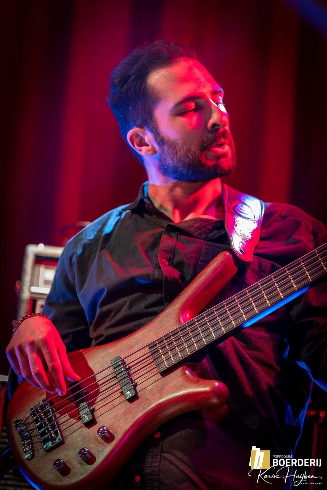 Edoardo Gamberoni, bassist of Barock Project